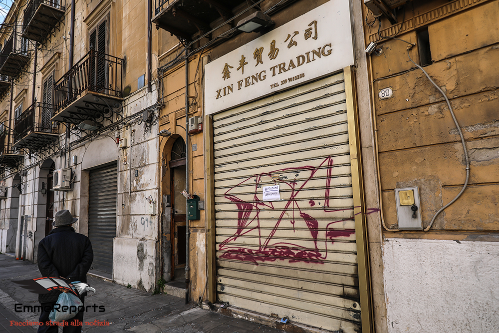 Serrata dei negozianti cinesi a Palermo